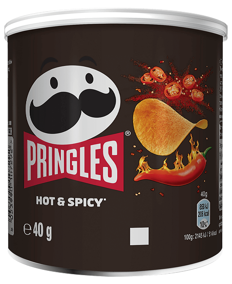 PRINGLES GM HOT SPICY 40G